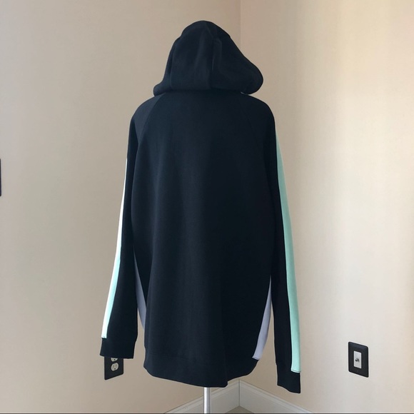 NWT Nike Rally zipper hoodie black/mint - Picture 6 of 6